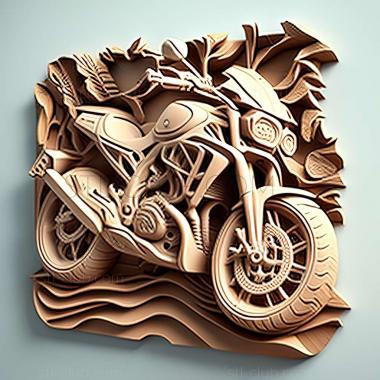 3D модель Ducati Monster 821 (STL)